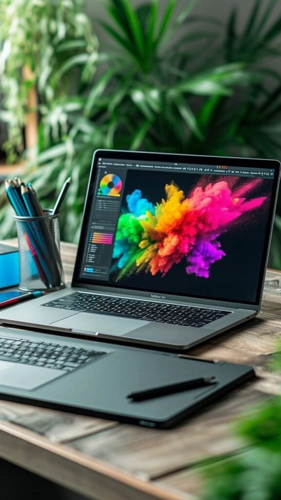 vibrant creative workspace for designers boost your inspiration